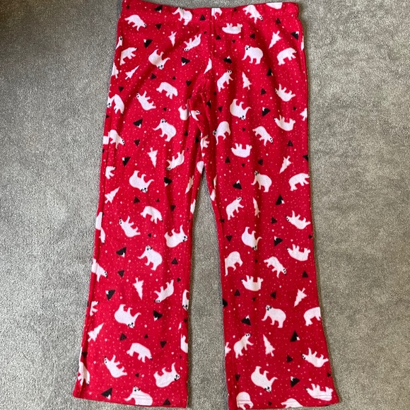 5 for $20: Fleece polar bear pajama pants - Picture 3 of 7